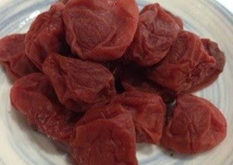 How to Make Favorite Subtly Sweet Semi-Dried Umeboshi