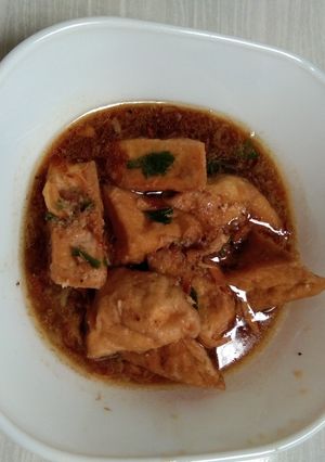 Foto resep Tahu bumbu semur simple dan praktis