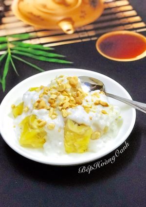 Hình của món Chuối Hấp Nước Cốt Dừa.