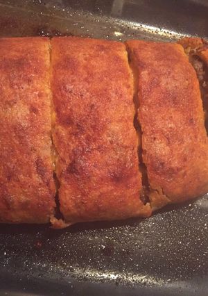 A picture of Sausage Cheese Bread.