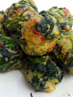 A picture of Spinach Balls.