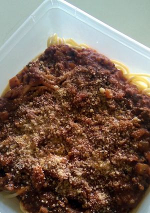 A picture of MM Spaghetti Bolognese.