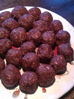 A picture of Swedish chocolate balls.