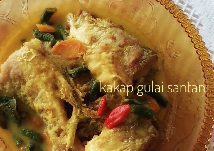 Resep Kakap Gulai Santan #seafoodfestival Lezat