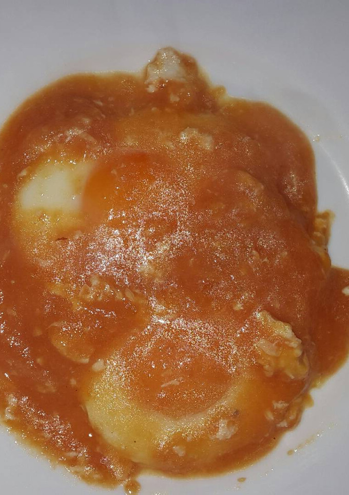 Una foto de Huevos escalfados