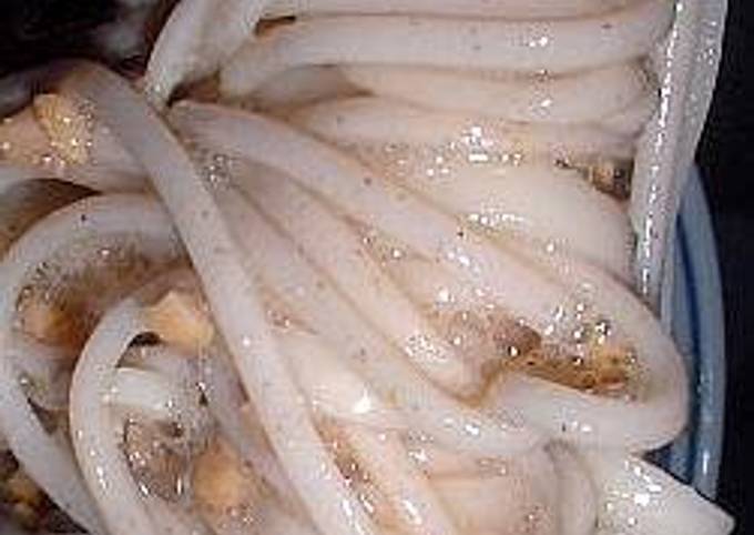 Recipe of Mario Batali Refreshing! Slippery! Umeboshi-Natto Soba Noodles