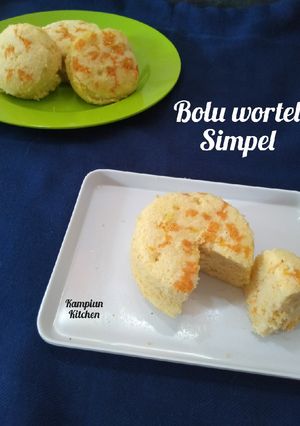 Foto resep Bolu wortel simpel