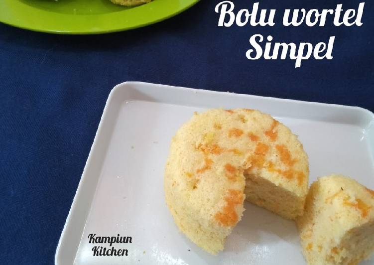 Bolu wortel simpel