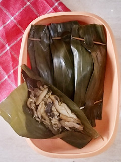 Foto resep Pepes Ayam suir Jamur Tiram