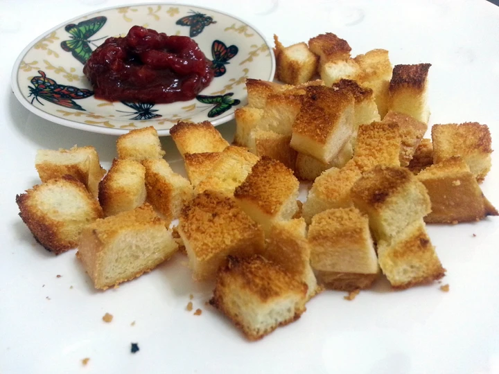 Simple Way Make Recipe LG PARMESAN CROUTON that is Delicious, Tasty}