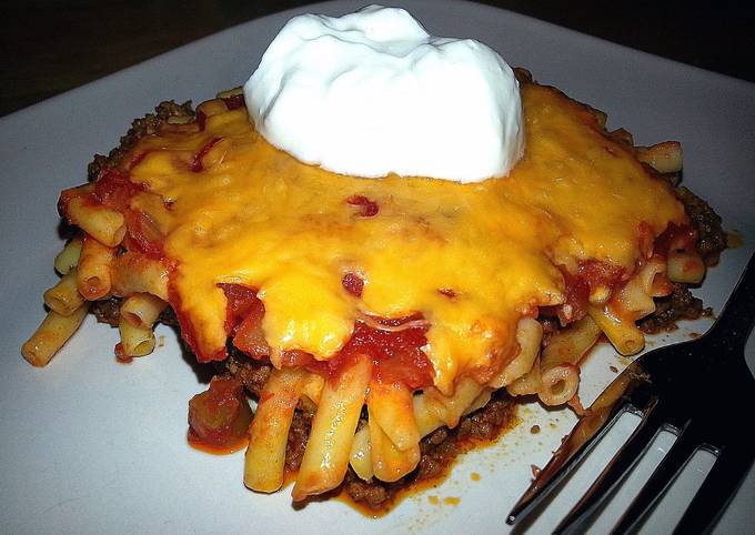 Mac & Cheese Taco Bake Recipe