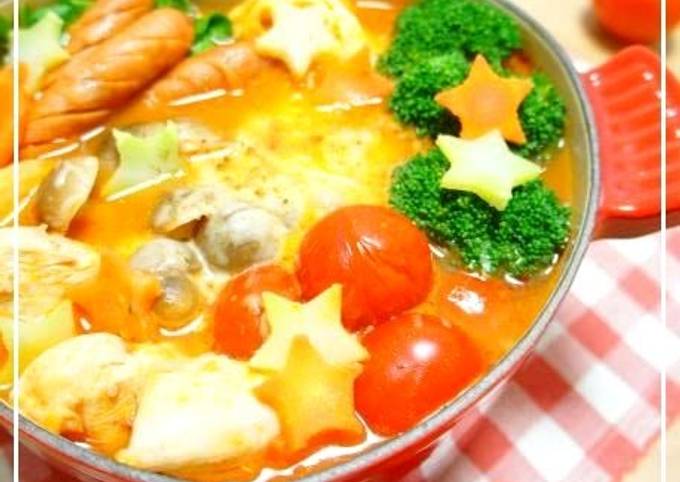 Italian Flavored Tomato Nabe (Hotpot) recipe main photo