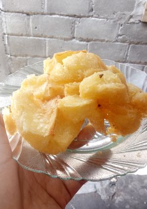 Foto resep Singkong keju merekah mewaaaahhh