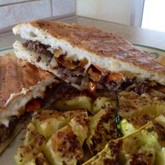 A picture of Philly CheezeSteak Panini.
