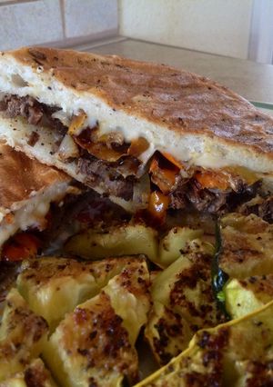 A picture of Philly CheezeSteak Panini.