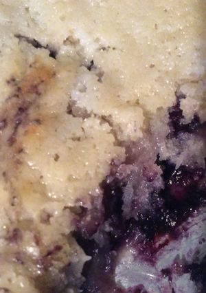 A picture of Simple Blueberry Cobbler.