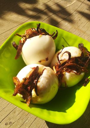 பர்மா முட்டை மசாலா (burma muttai masala recipe in tamil) செய்முறை முக்கிய புகைப்படம்