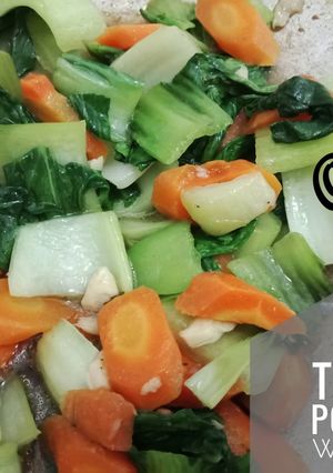 Foto resep Tumisan Simpel (pokcoy + wortel)