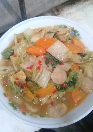 Foto resep Chapcay bakso kuah pedas ala ifah