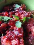 বীট গাজর আলু ভাজা (Beet gajar aloo bhaja recipe in Bengali)