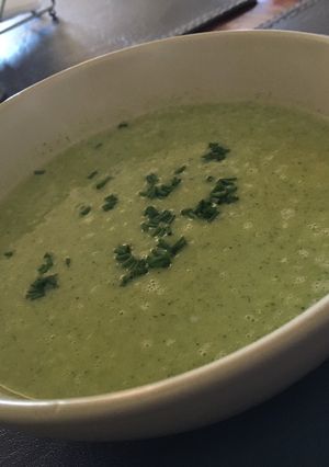 Una foto de Crema de Brócoli