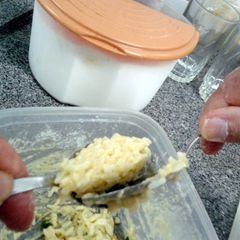 A picture of Grandma's little rice cake.