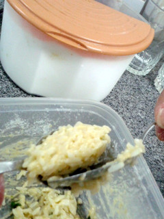 A picture of Grandma's little rice cake.