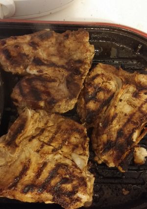 A picture of Tami's Grilled Veal Chops.