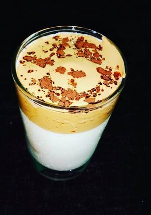 A picture of Dalgona Coffee | Whipped Coffee.