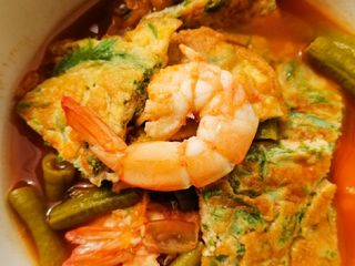 แกงส้มชะอมกุ้ง🦐