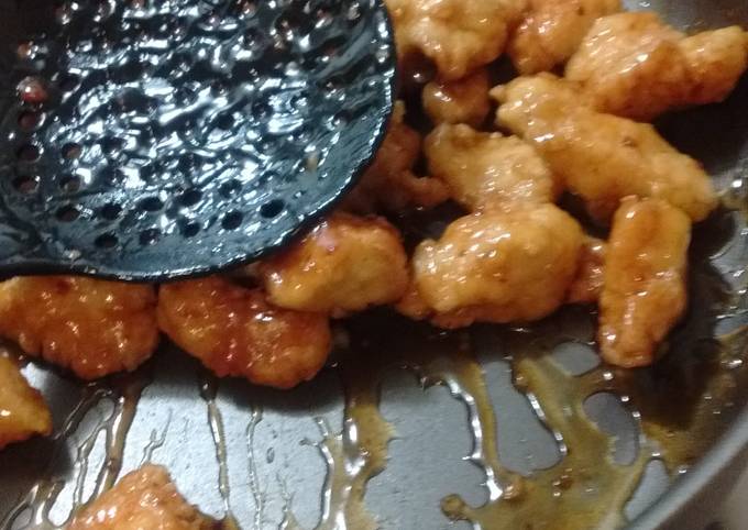 Panda express orange chicken