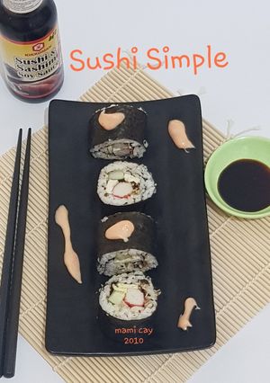 Foto resep Sushi Roll Simple