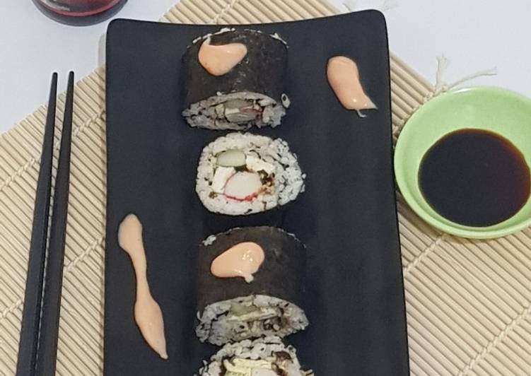 Bagaimana Menyiapkan Sushi Roll Simple, Bikin Ngiler