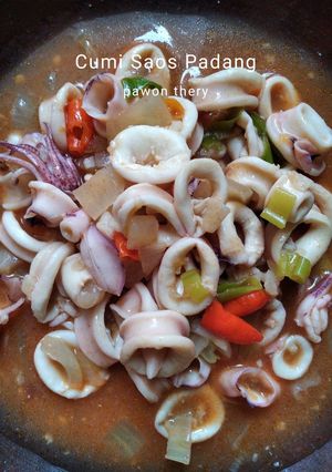 Foto resep Cumi Saos Padang