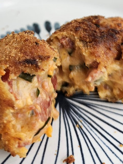 Una foto de Croquetas de chorizo y batata