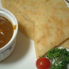 Easy & Fluffy Tofu Naan A picture of Easy & Fluffy Tofu Naan.