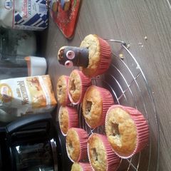 A picture of Banana Cupcakes.
