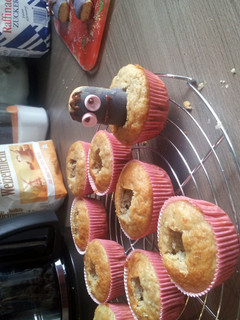 A picture of Banana Cupcakes.