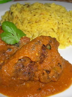 A picture of Authentic Indian Kofta Croquet Curry.