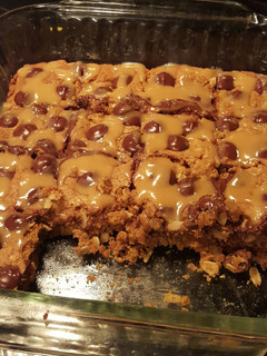 A picture of Peanut Butter Bars.