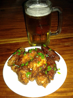 A picture of Asian Fusion Chicken Wings.