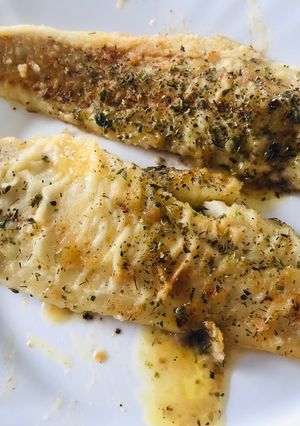 Una foto de Filetes de merluza al limón