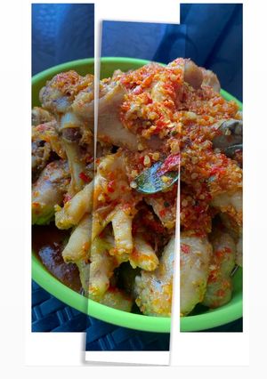 Foto resep Ceker ayam mercon