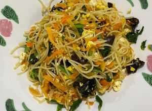 Foto resep Mie gandum vegetarian🥬🥬
