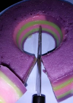 Foto resep Kue lapis tepung ketan