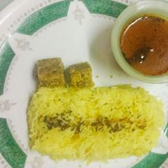 A picture of Gola bhaat.