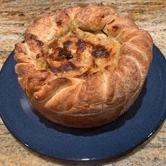 A picture of Chicken pot pie.