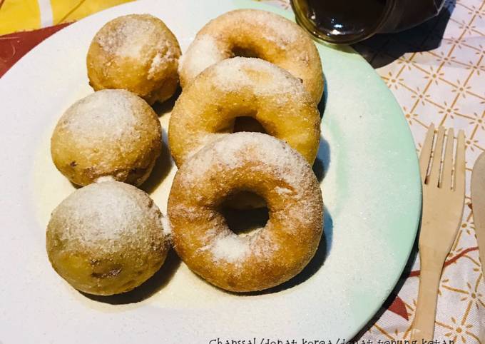 Resep: Chapssal/donat korea/ donat tepung ketan Enak