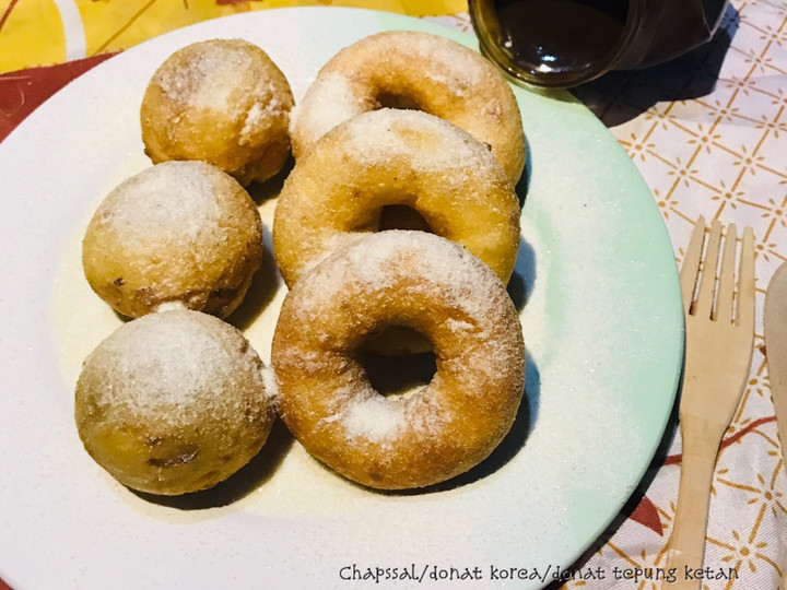 Resep: Chapssal/donat korea/ donat tepung ketan Enak