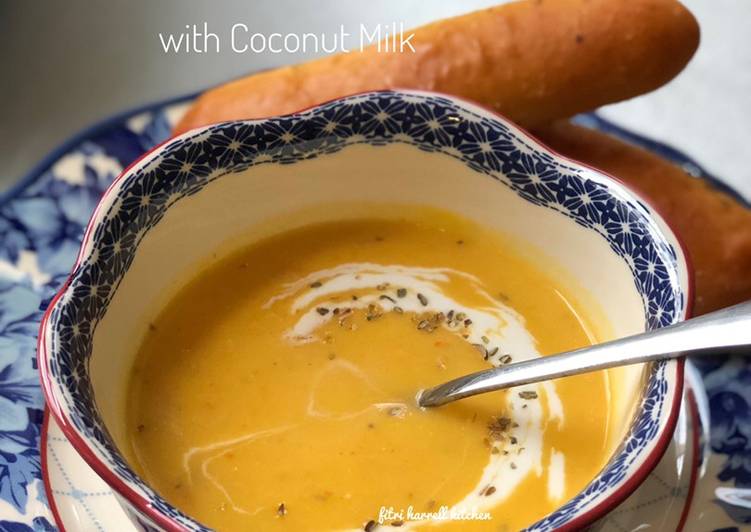 Bumbu memasak Hokkaido Pumpkin Soup with Coconut milk Anti Gagal